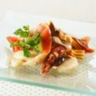 ホタルイカと貝類の蒸し物-レシピ